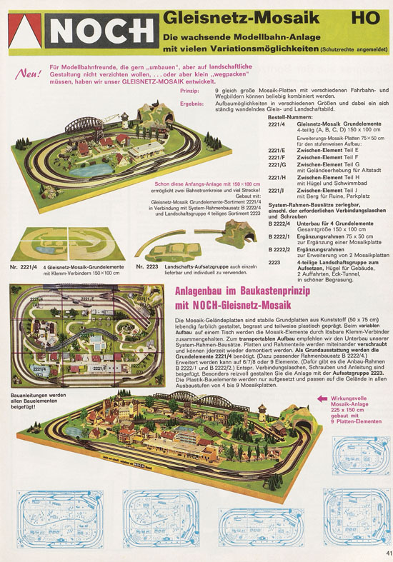 Seite 41 NOCH Katalog 1973