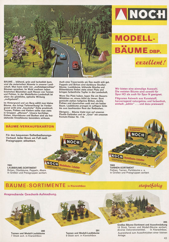 Seite 43 NOCH Katalog 1973