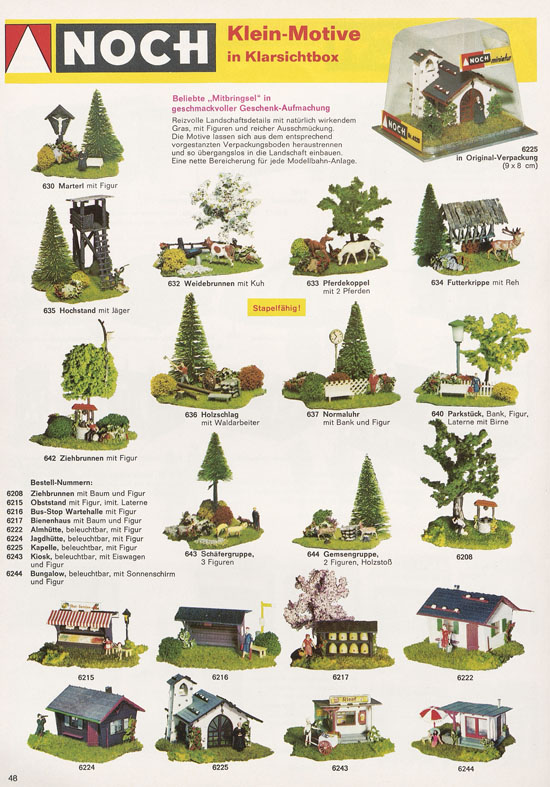 Seite 48 NOCH Katalog 1973