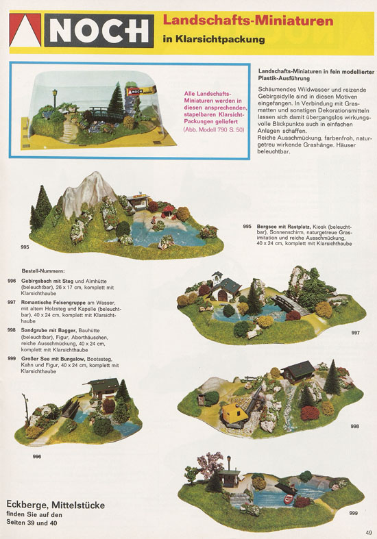 Seite 49 NOCH Katalog 1973