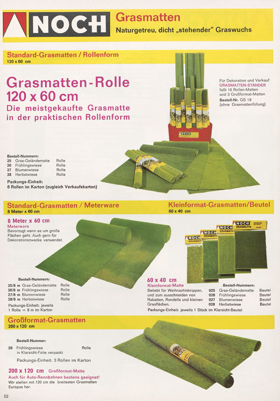 Seite 52 NOCH Katalog 1973