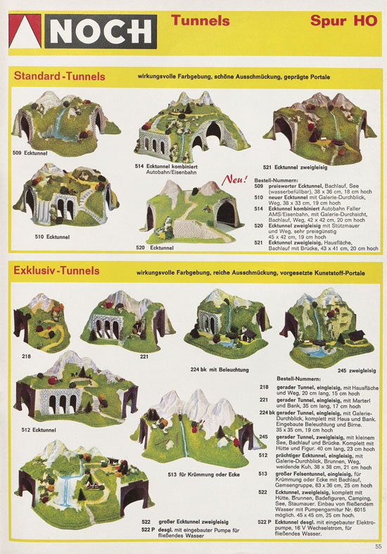 Seite 55 NOCH Katalog 1973