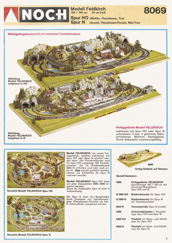 Seite 5 NOCH Katalog 1974