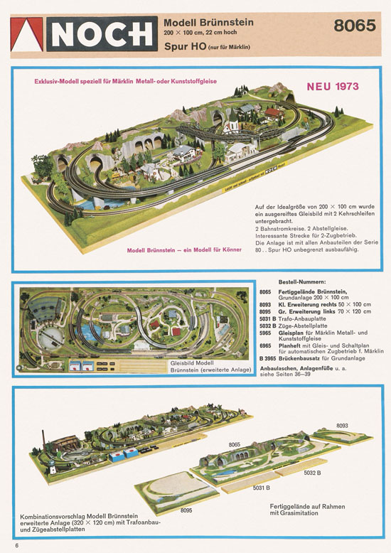 Seite 8 NOCH Katalog 1974