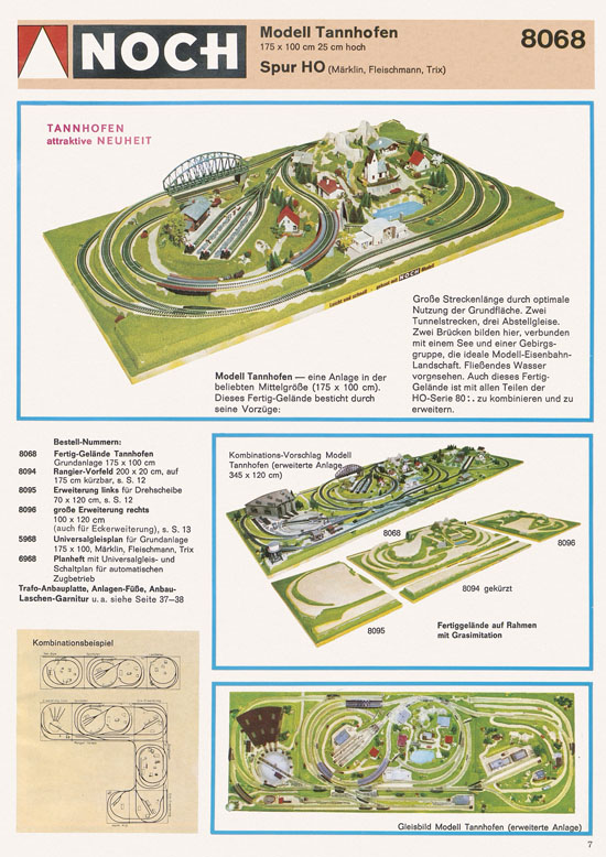 Seite 9 NOCH Katalog 1974