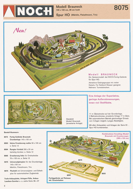 Seite 10 NOCH Katalog 1974
