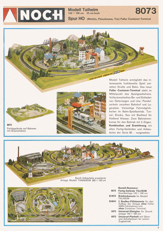 Seite 11 NOCH Katalog 1974