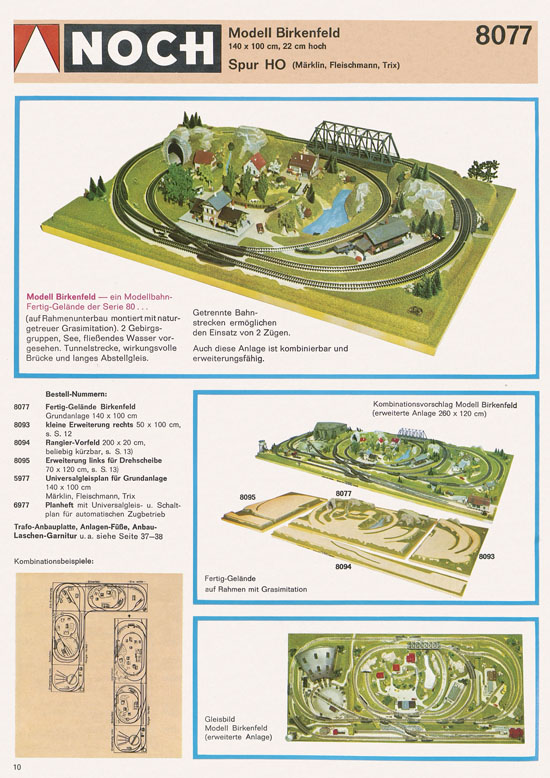 Seite 12 NOCH Katalog 1974