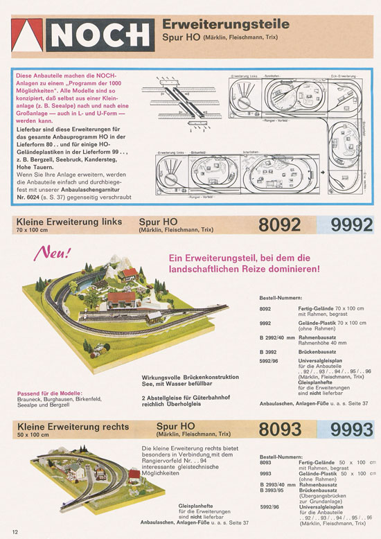 Seite 14 NOCH Katalog 1974