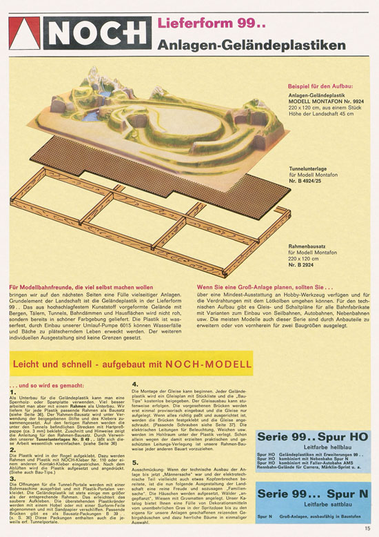 Seite 17 NOCH Katalog 1974
