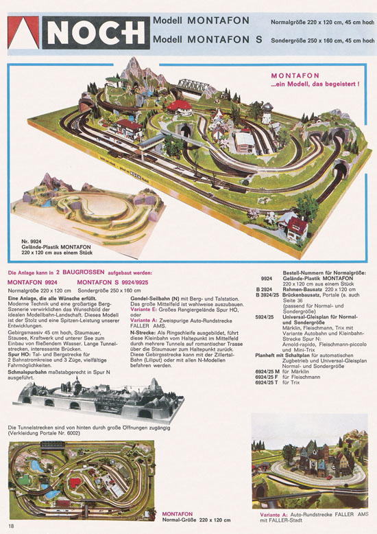 Seite 20 NOCH Katalog 1974