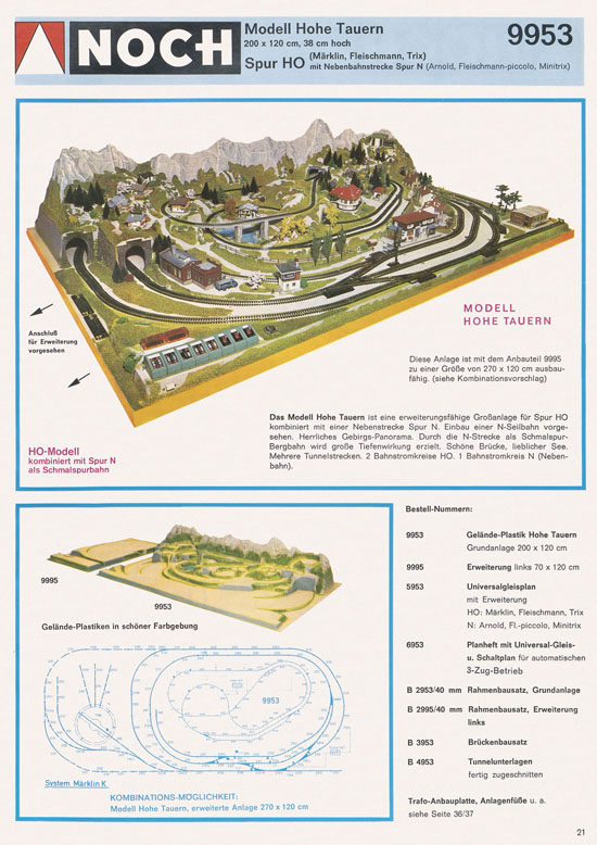 Seite 23 NOCH Katalog 1974