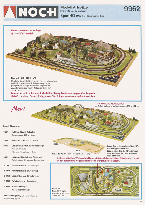 Seite 25 NOCH Katalog 1974