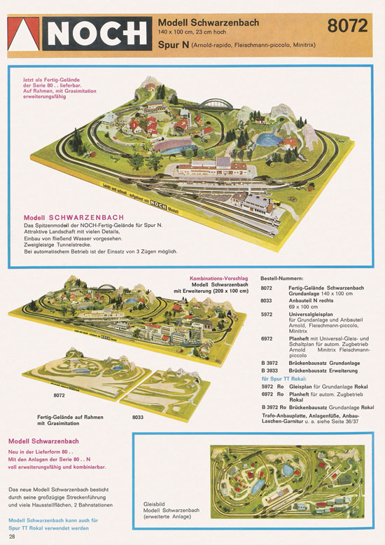 Seite 30 NOCH Katalog 1974