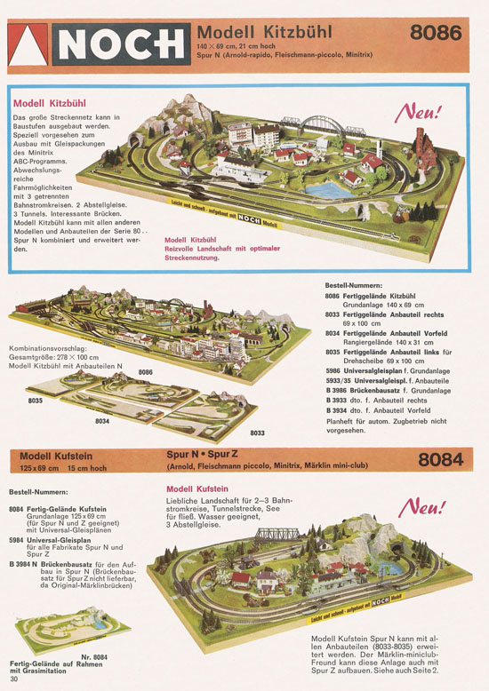 Seite 32 NOCH Katalog 1974