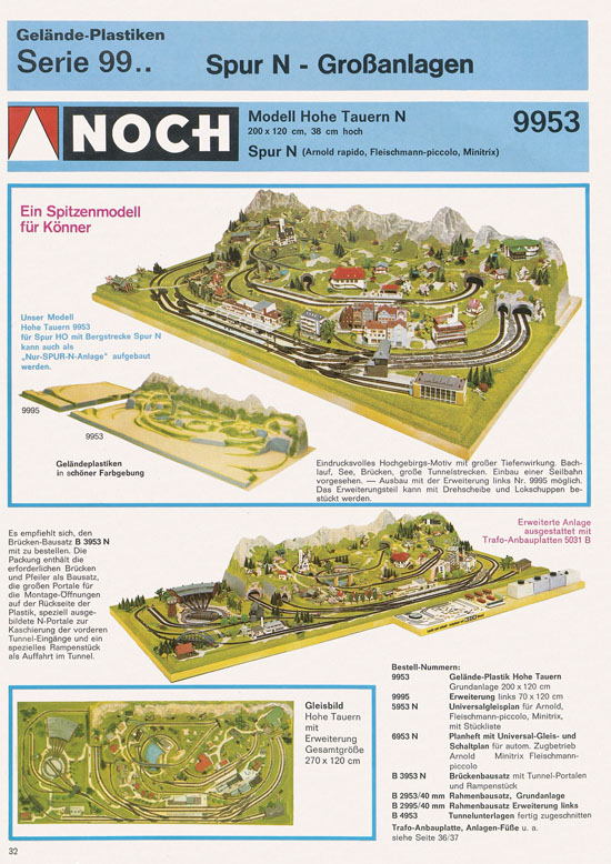 Seite 34 NOCH Katalog 1974