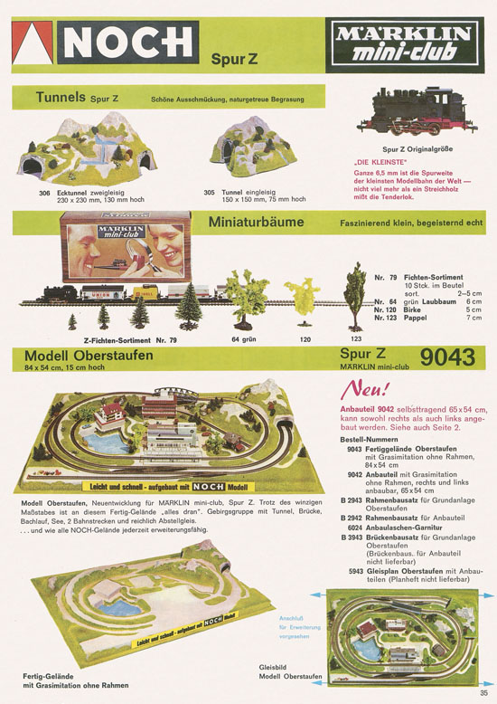 Seite 37 NOCH Katalog 1974