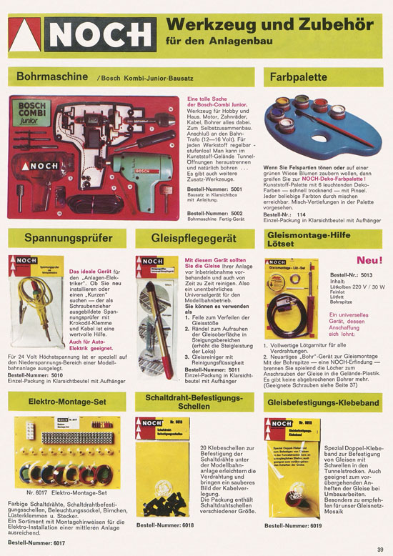 Seite 41 NOCH Katalog 1974