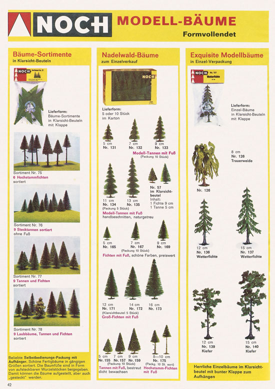 Seite 44 NOCH Katalog 1974