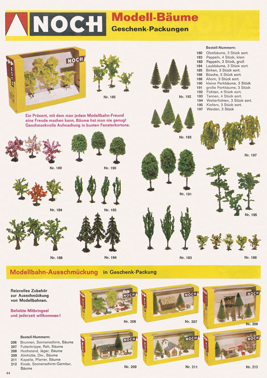 Seite 46 NOCH Katalog 1974