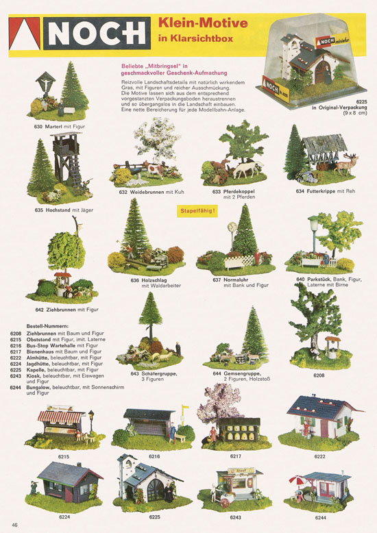 Seite 48 NOCH Katalog 1974