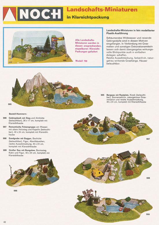 Seite 50 NOCH Katalog 1974