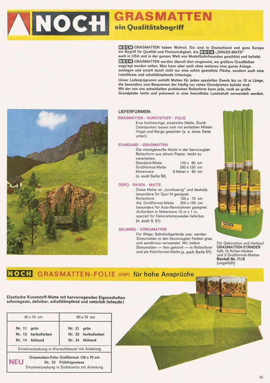 Seite 51 NOCH Katalog 1974