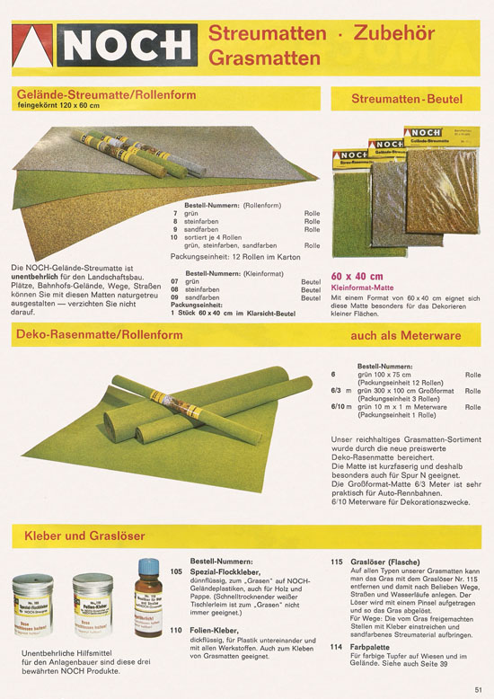 Seite 53 NOCH Katalog 1974