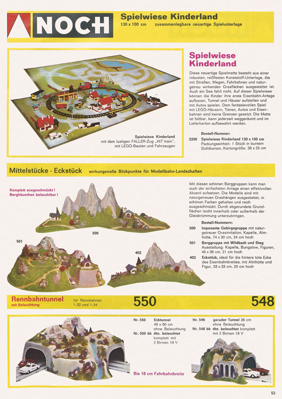 Seite 55 NOCH Katalog 1974