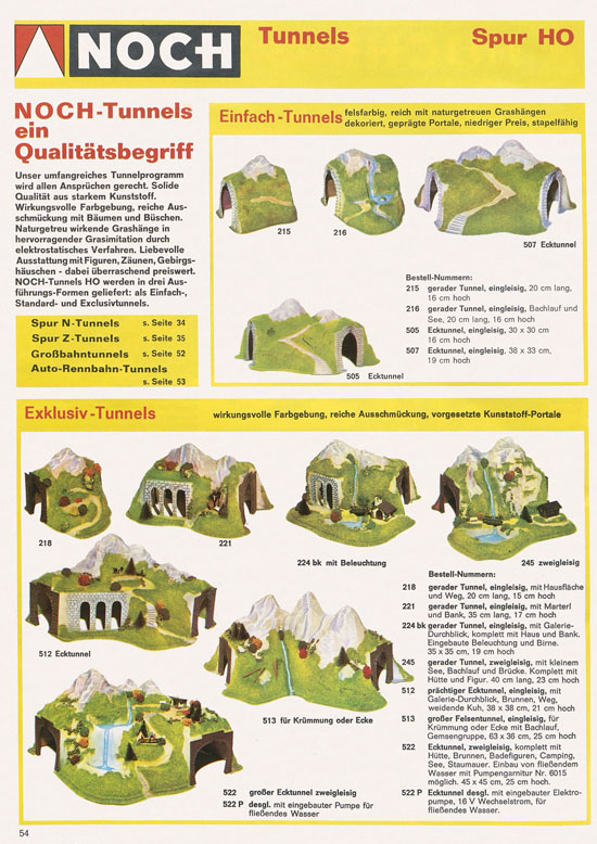 Seite 56 NOCH Katalog 1974