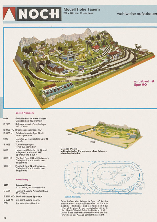 NOCH Katalog 1977
