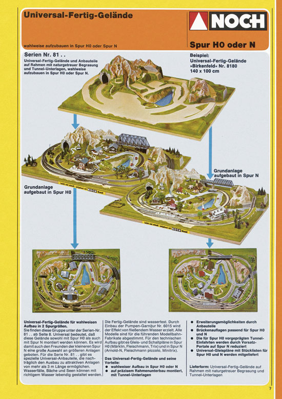 Seite 7 NOCH Katalog 1979