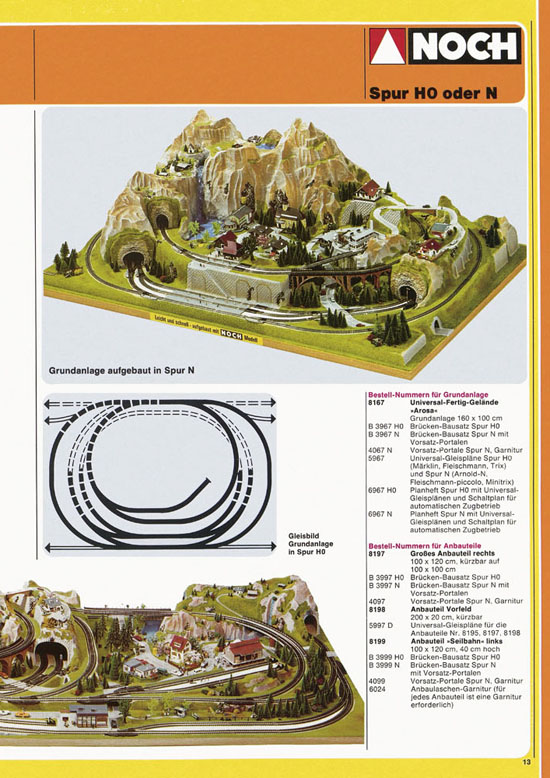 Seite 13 NOCH Katalog 1979