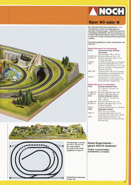 Seite 15 NOCH Katalog 1979