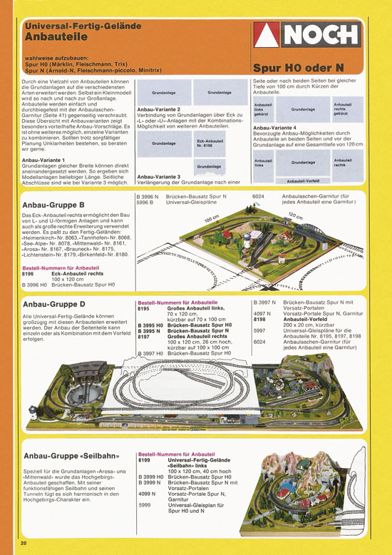 Seite 20 NOCH Katalog 1979