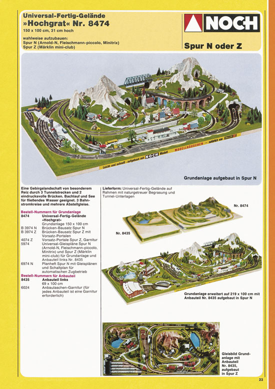 Seite 23 NOCH Katalog 1979