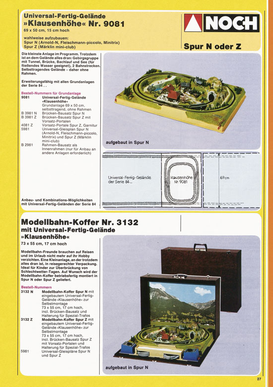 Seite 27 NOCH Katalog 1979