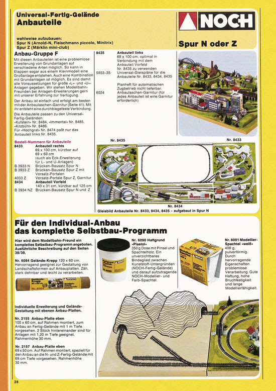 Seite 28 NOCH Katalog 1979