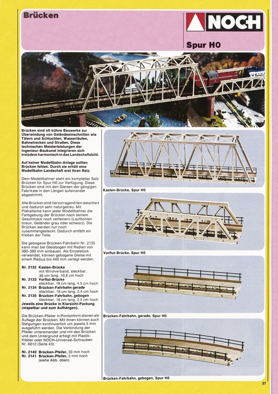 Seite 37 NOCH Katalog 1979