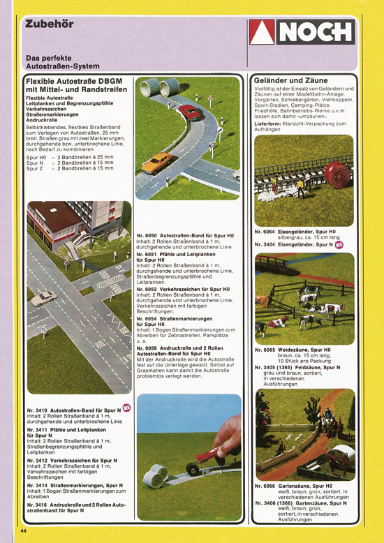 Seite 44 NOCH Katalog 1979