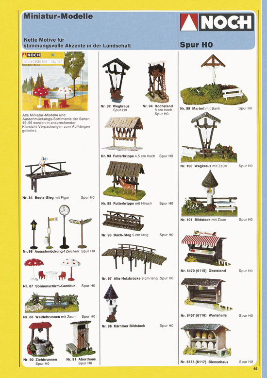Seite 49 NOCH Katalog 1979