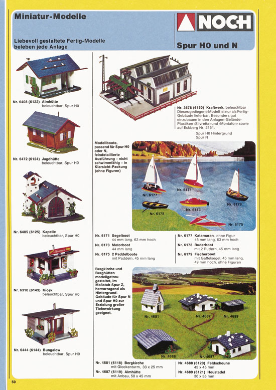 Seite 50 NOCH Katalog 1979