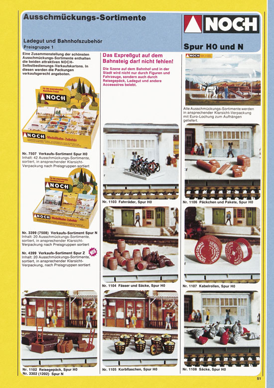 Seite 51 NOCH Katalog 1979