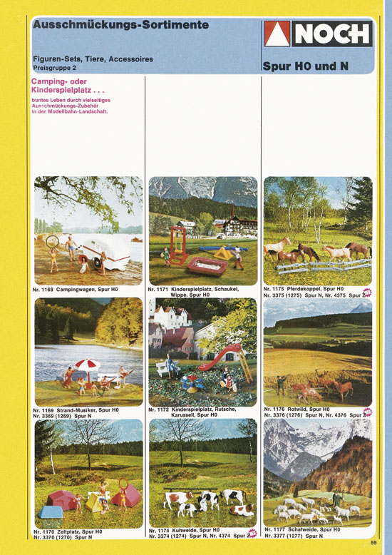 Seite 55 NOCH Katalog 1979