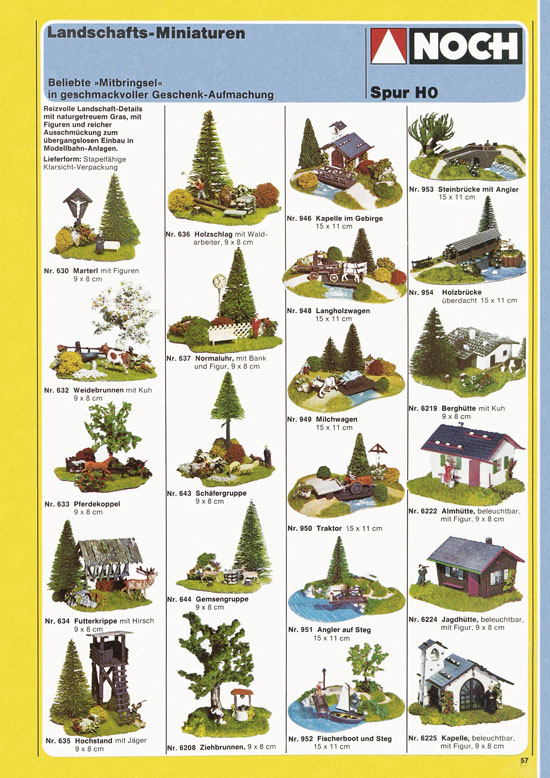 Seite 57 NOCH Katalog 1979