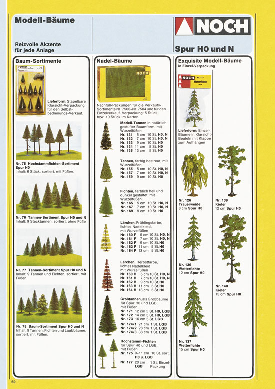 Seite 60 NOCH Katalog 1979