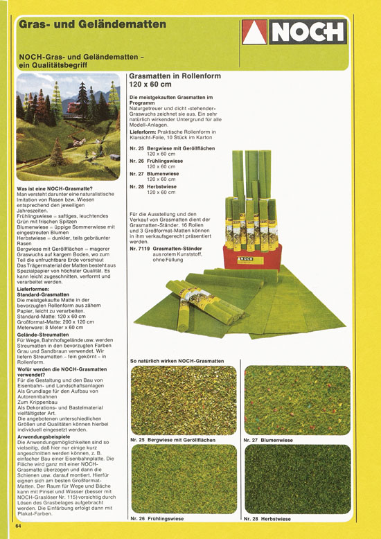 Seite 64 NOCH Katalog 1979