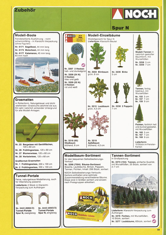 Seite 69 NOCH Katalog 1979