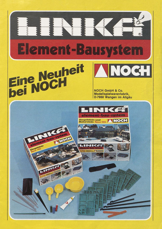 Seite 1 NOCH Linka Element-Bausystem 1979