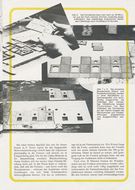 Seite 4 NOCH Linka Element-Bausystem 1979